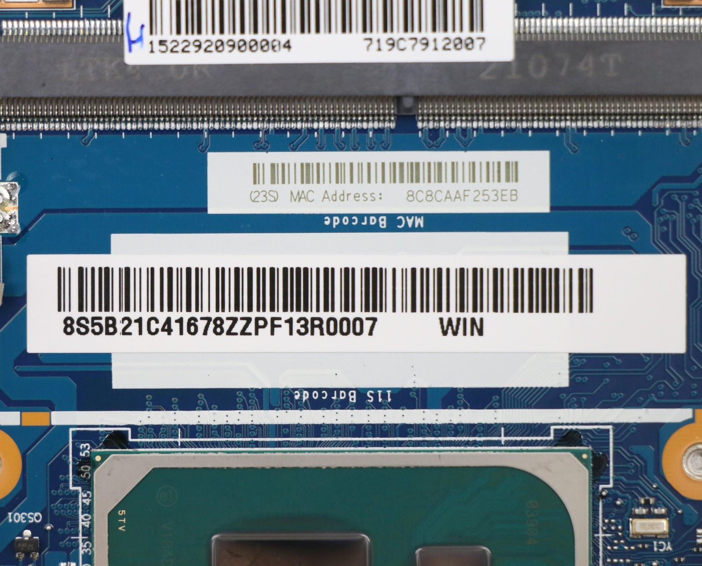Lenovo Bdplanar Mb Win I51135G7_Uma_8 - 5B21C41678
