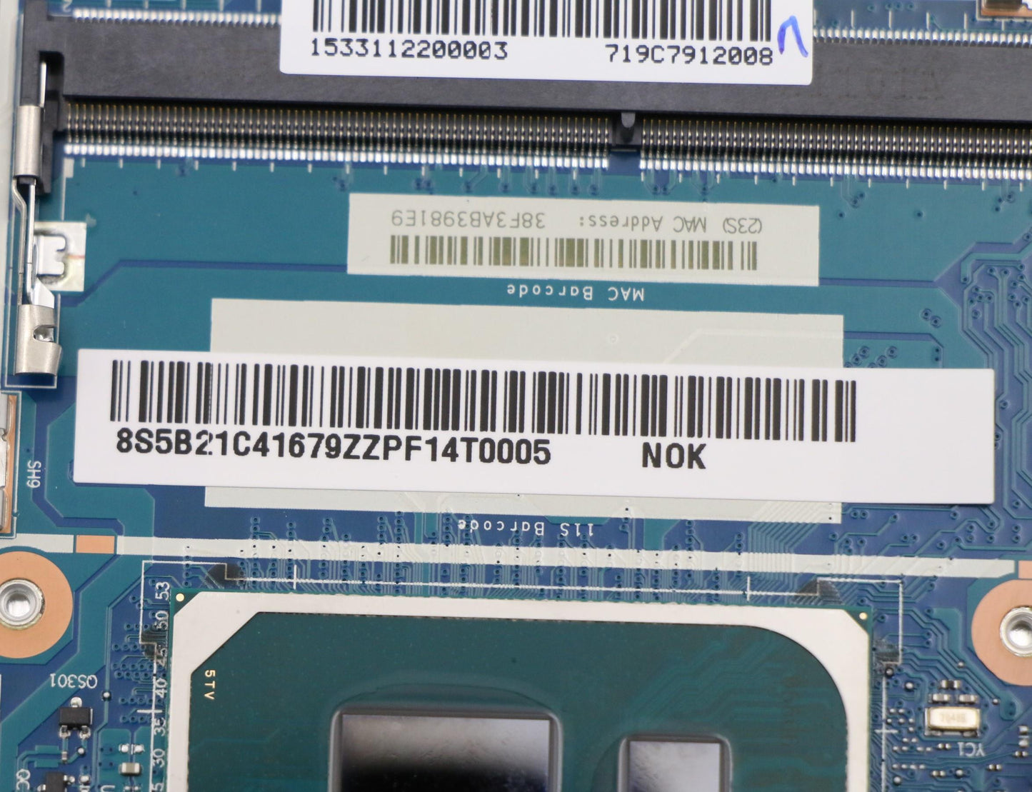Lenovo Bdplanar Mb Nok I51135G7_Uma_8 - 5B21C41679