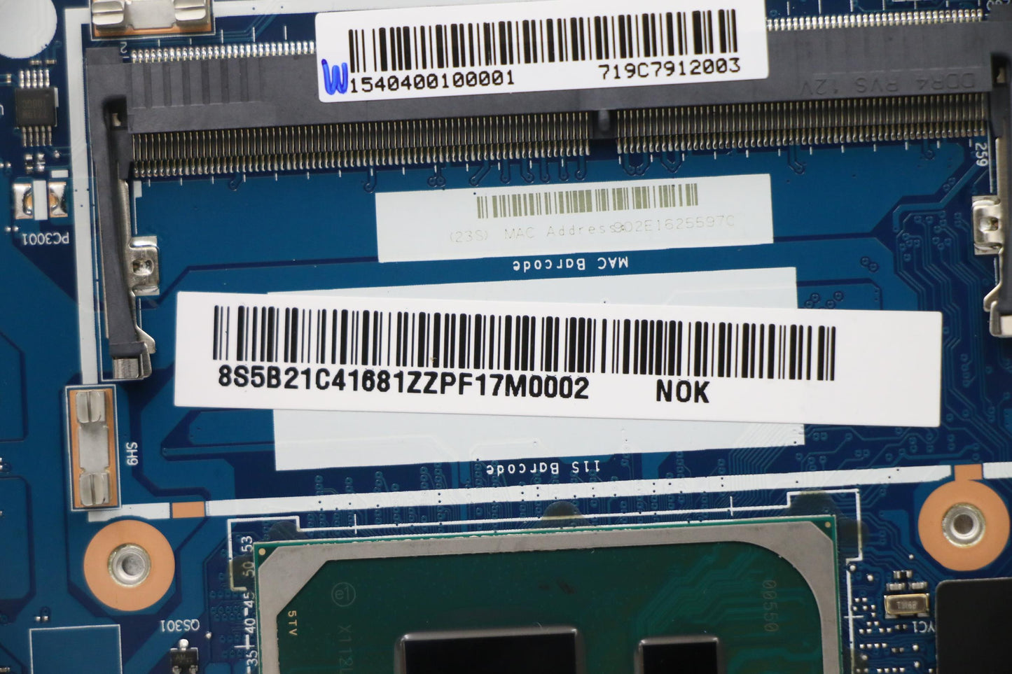 Lenovo Bdplanar Mb Nok I71165G7Mx3502 - 5B21C41681