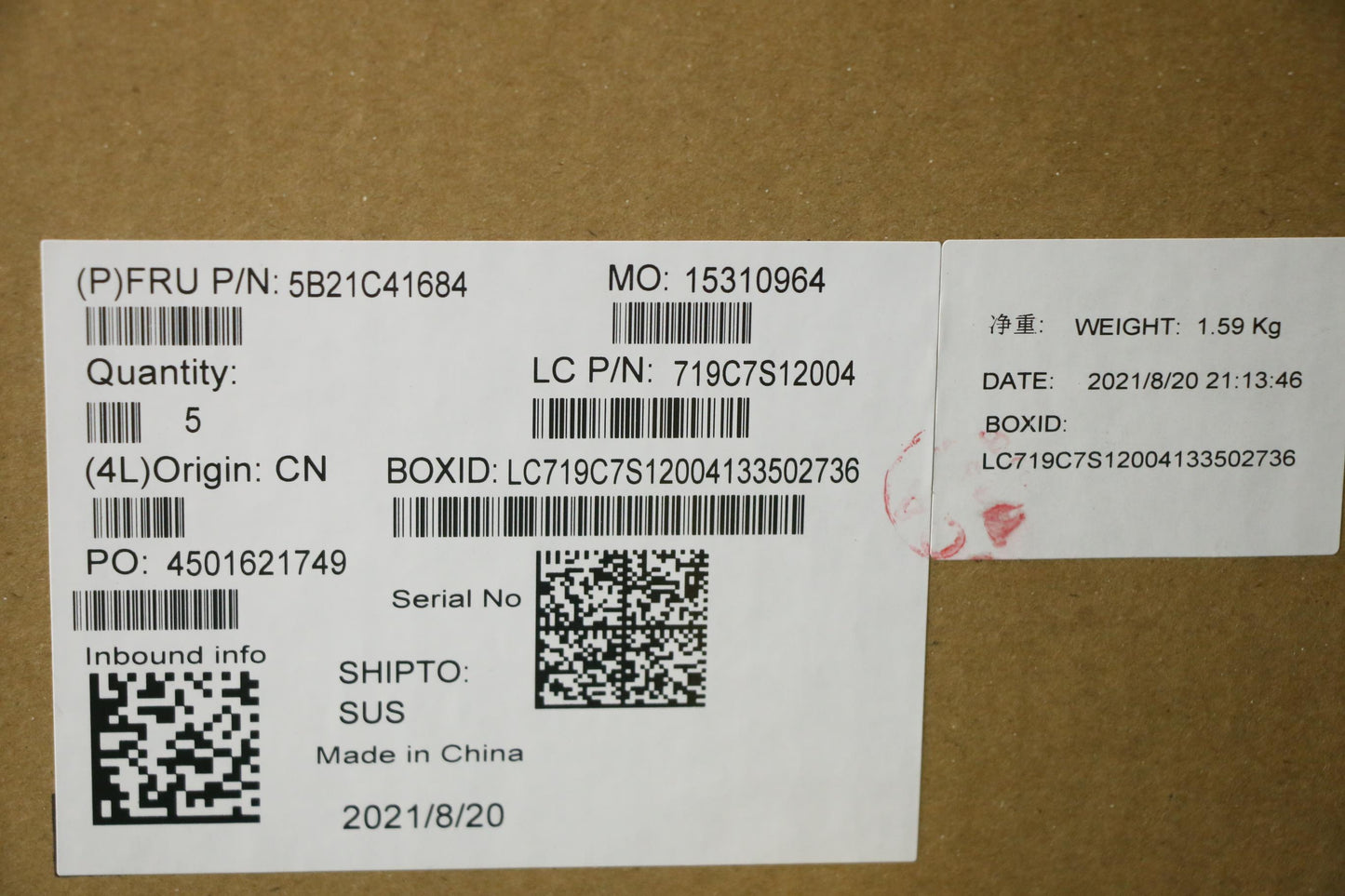 Lenovo Bdplanar L82Jw Win R55600H_Gtx - 5B21C41684