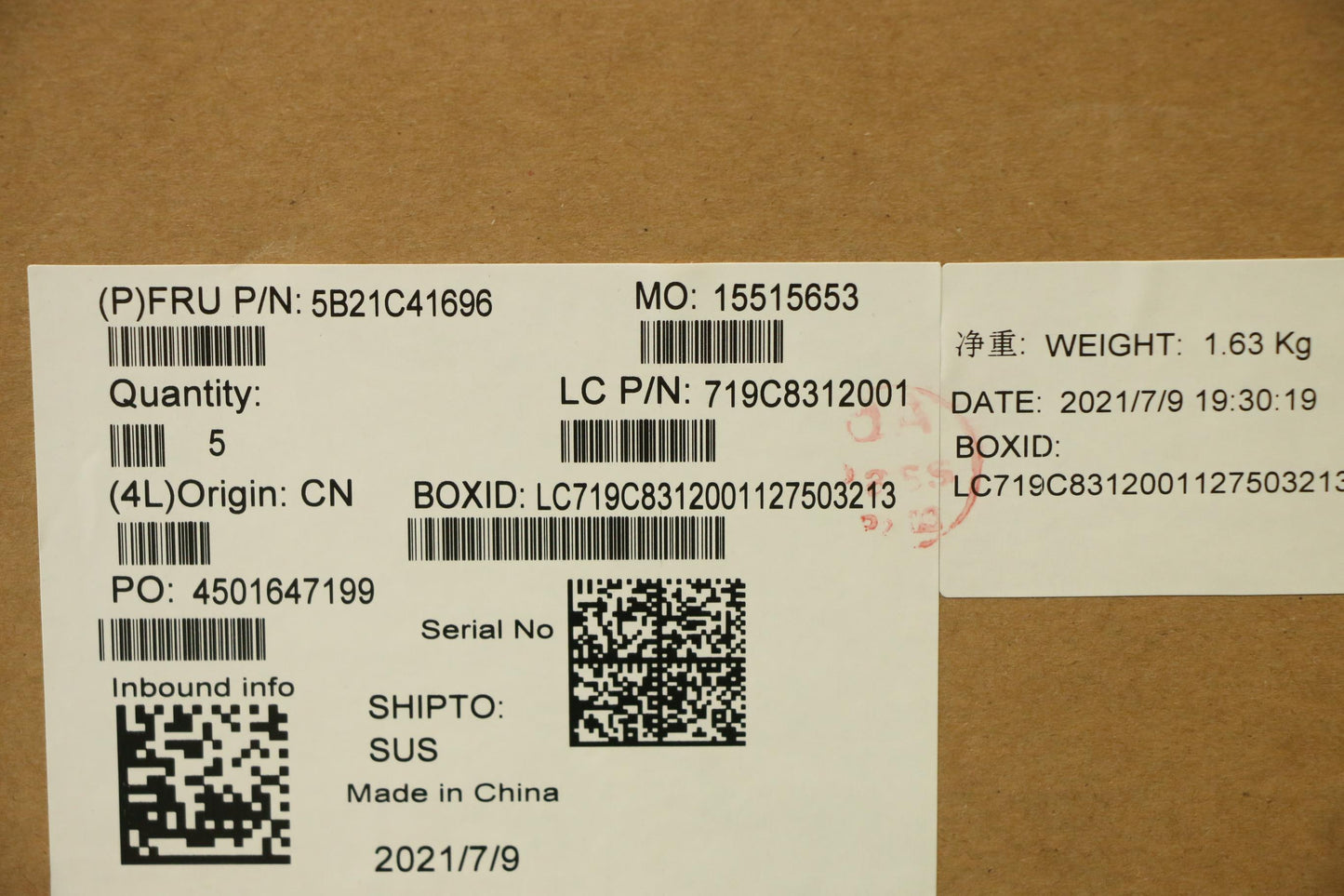 Lenovo Bdplanar Mbl82Jswinr55600Hrtx3 - 5B21C41696