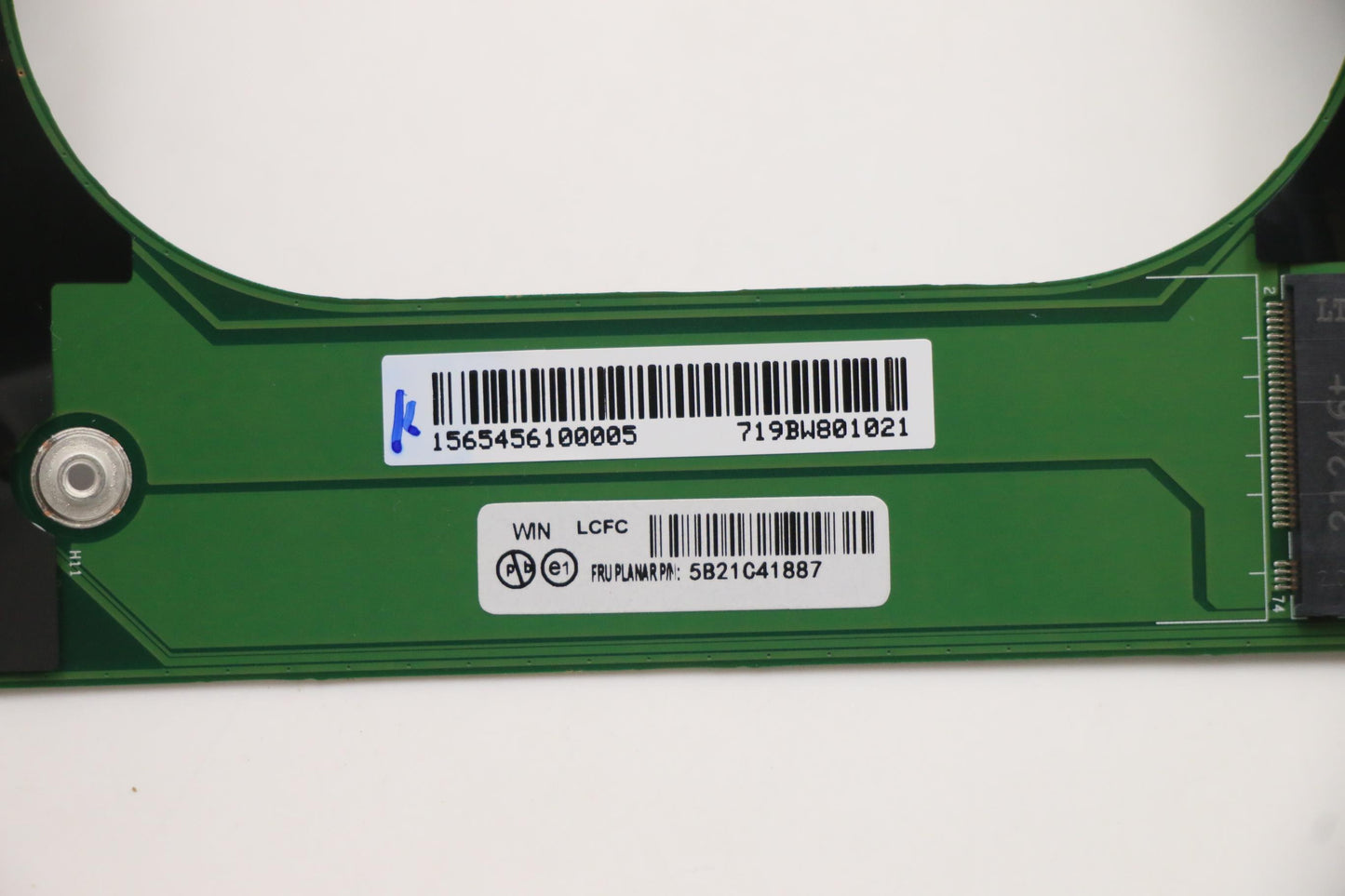 Lenovo Bdplanar Win,I7-1185G7,16G,Amt - 5B21C41887