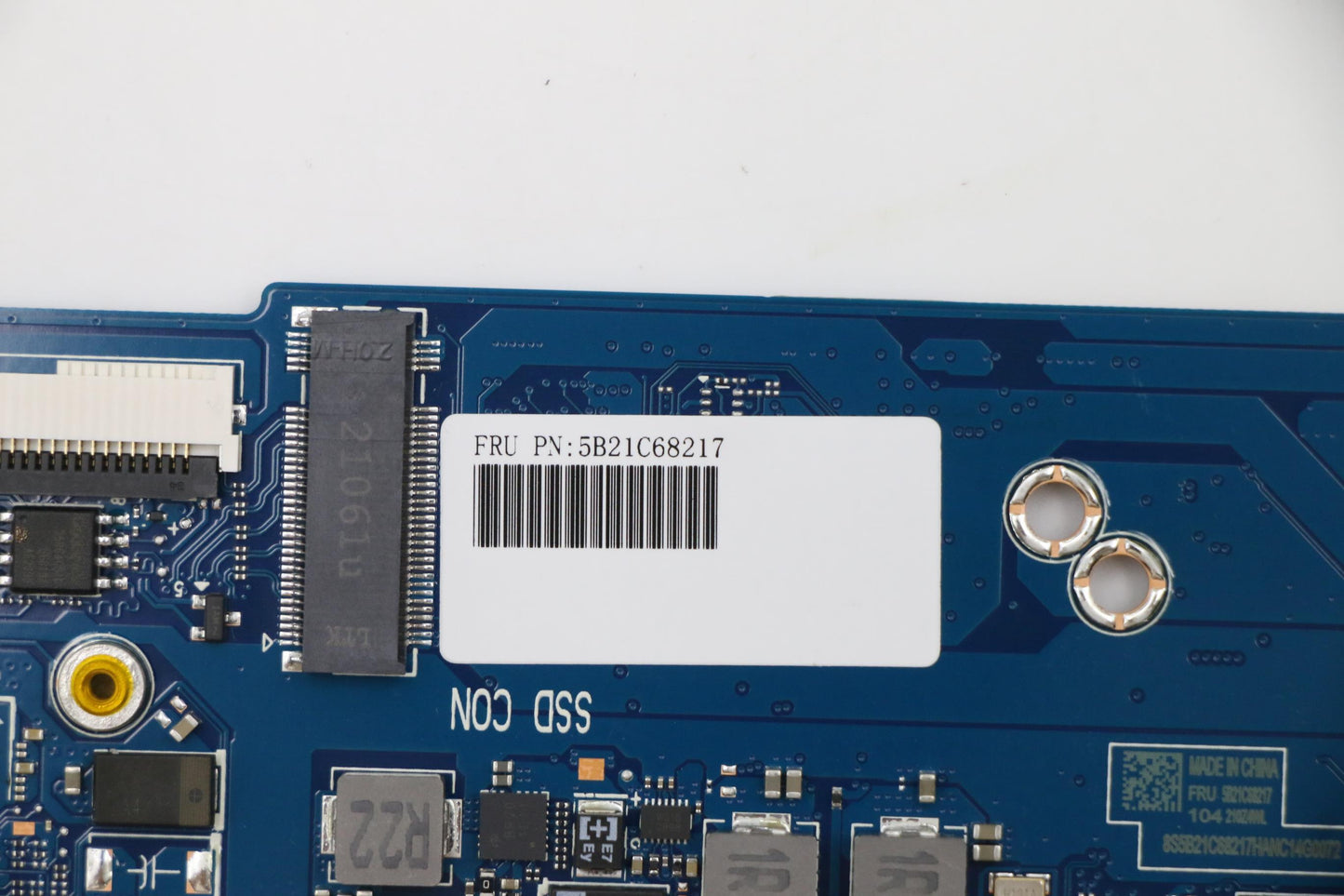 Lenovo Motherboard, i7-1160G7, UMA, 16GB RAM, TPM, AX, WW, Windows - 5B21C68217