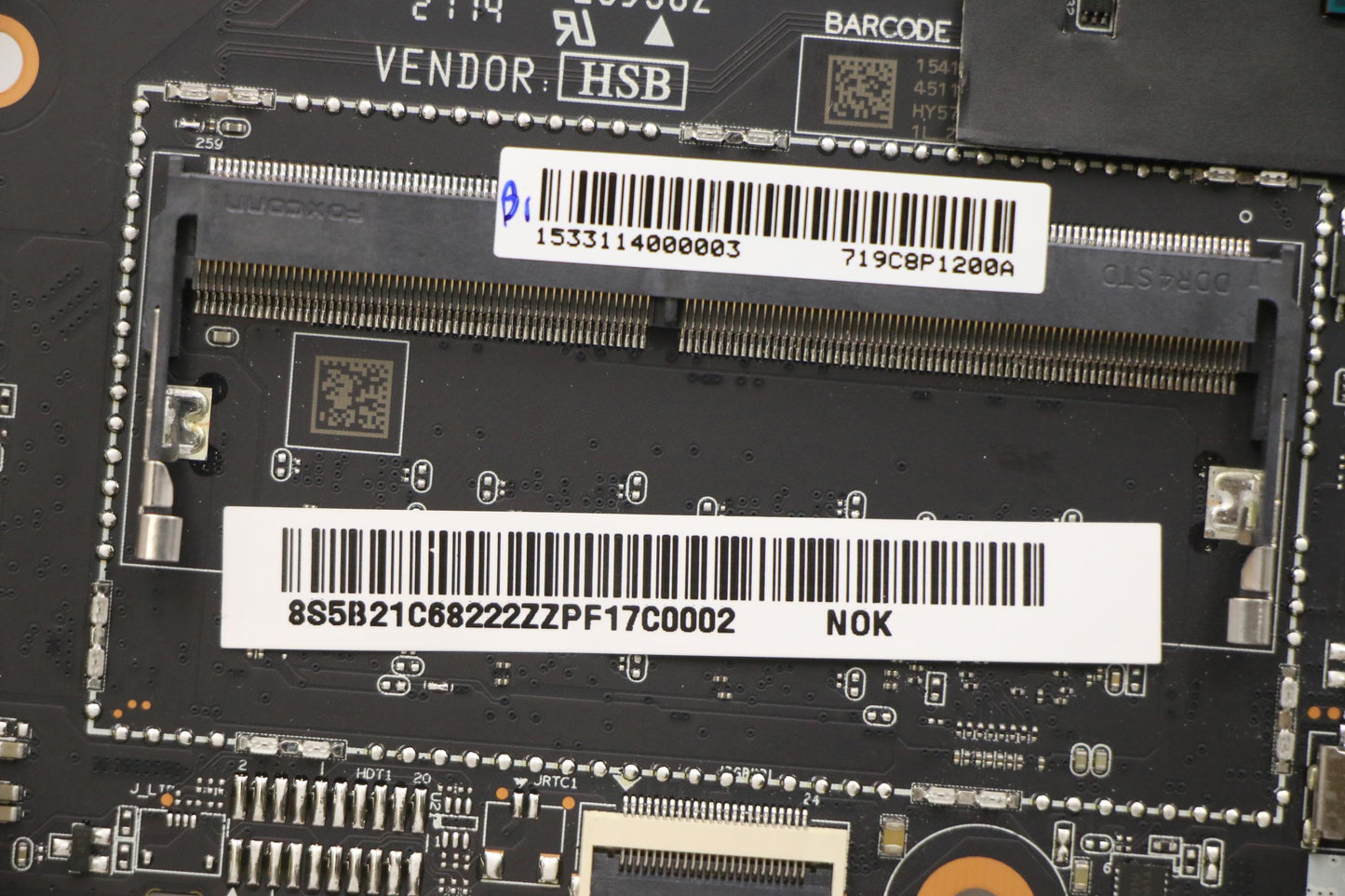Lenovo Bdplanar Lnok R75800H Rtx3060 - 5B21C68222