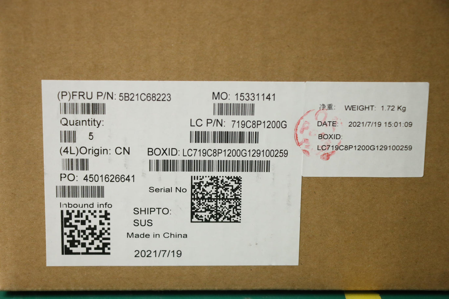 Lenovo Bdplanar Lwin R75800H Rtx3060 - 5B21C68223