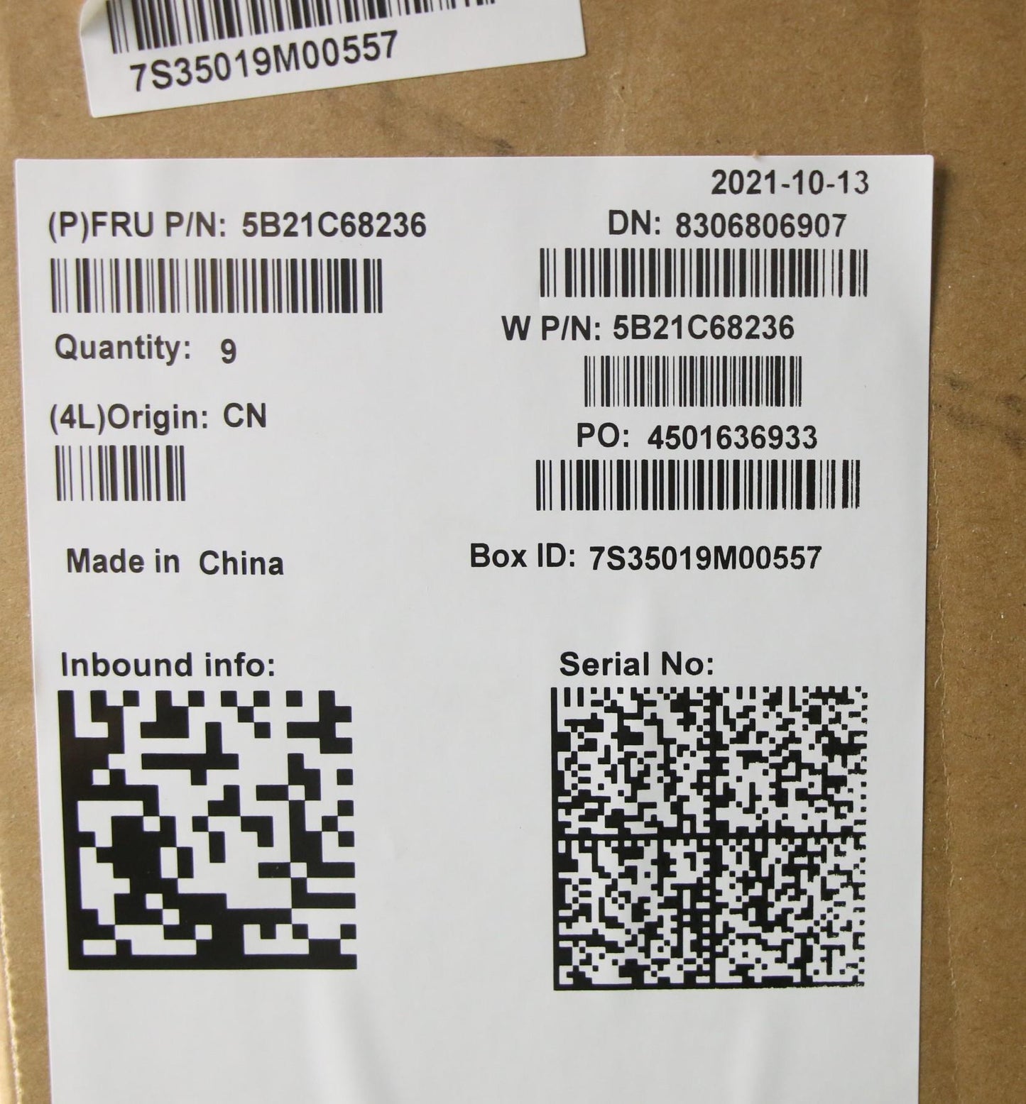 Lenovo Bdplanar Mbw20Yawinr75800Uuma8 - 5B21C68236