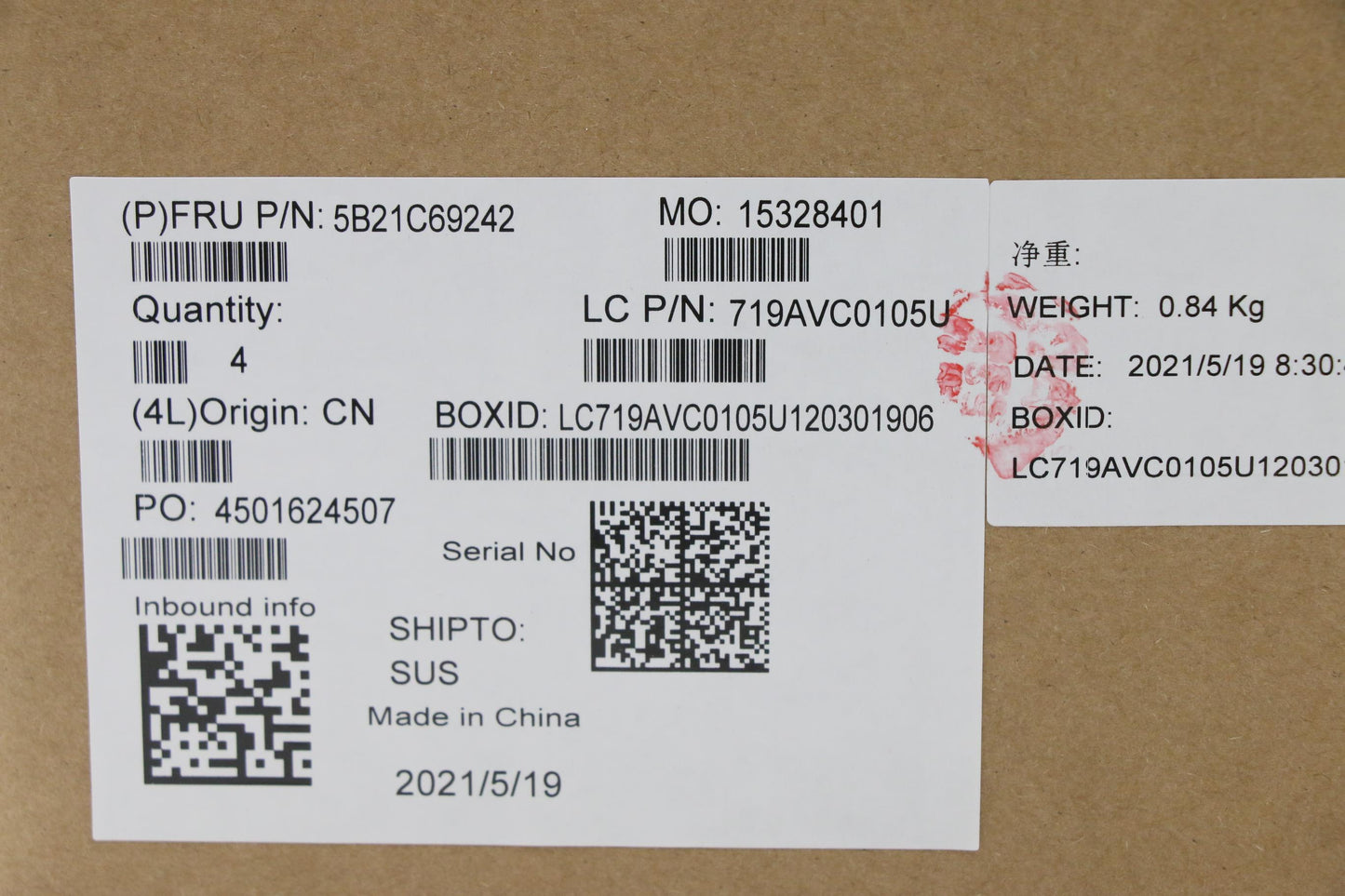 Lenovo Motherboard, i7-10510U, 8GB RAM, NvP, Windows - 5B21C69242