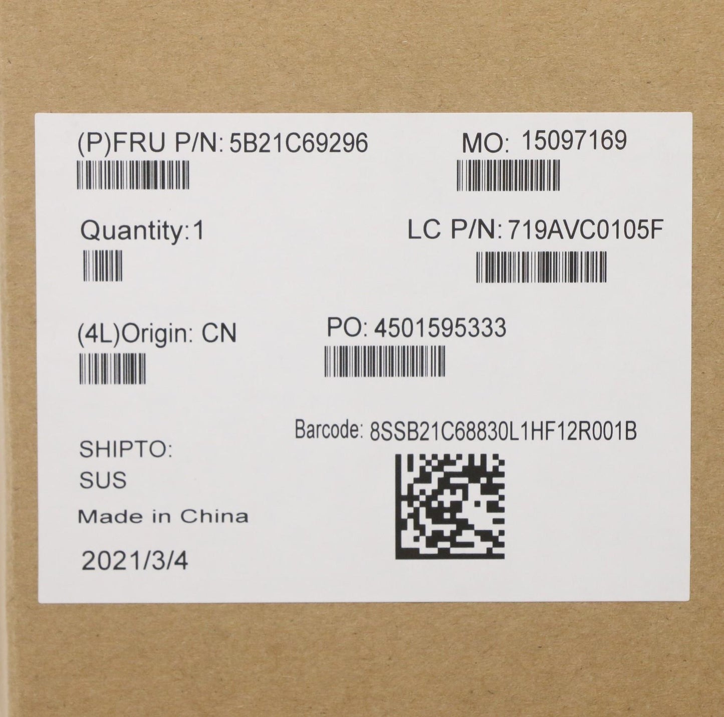Lenovo Bdplanar I5-10310U Vp16Gwin Ya - 5B21C69296