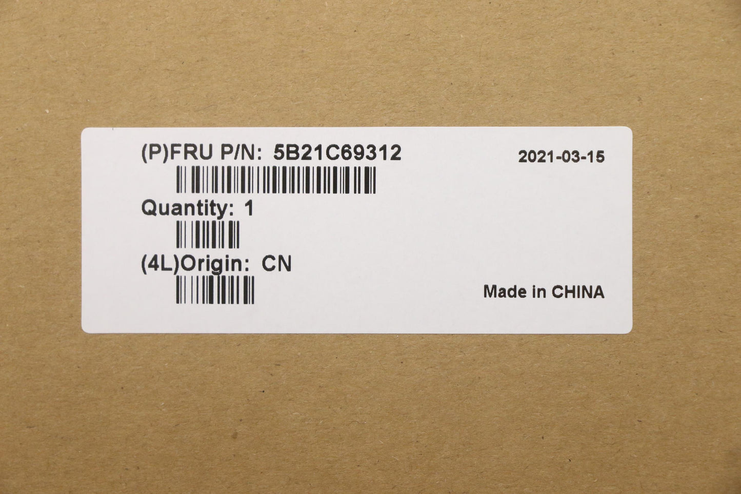 Lenovo System Board, i7-10610U, vPro, 16GB, WIN, TPM2 - 5B21C69312