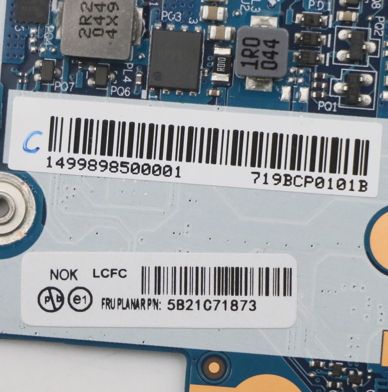 Lenovo Bdplanar I7-1165G7 Iris,Nok,Y- - 5B21C71873