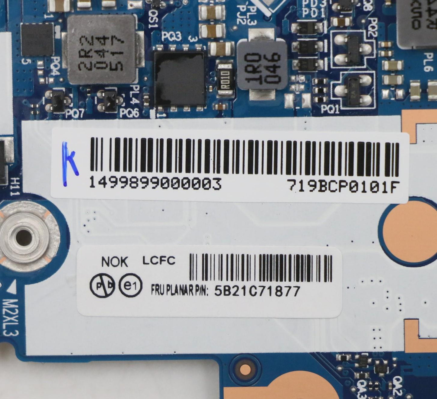Lenovo Bdplanar I5-1135G7 Mx450,Nok,F - 5B21C71877