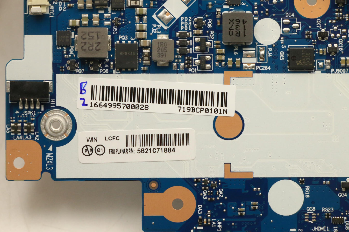 Lenovo Bdplanar I7-1165G7 Mx450,Win,F - 5B21C71884