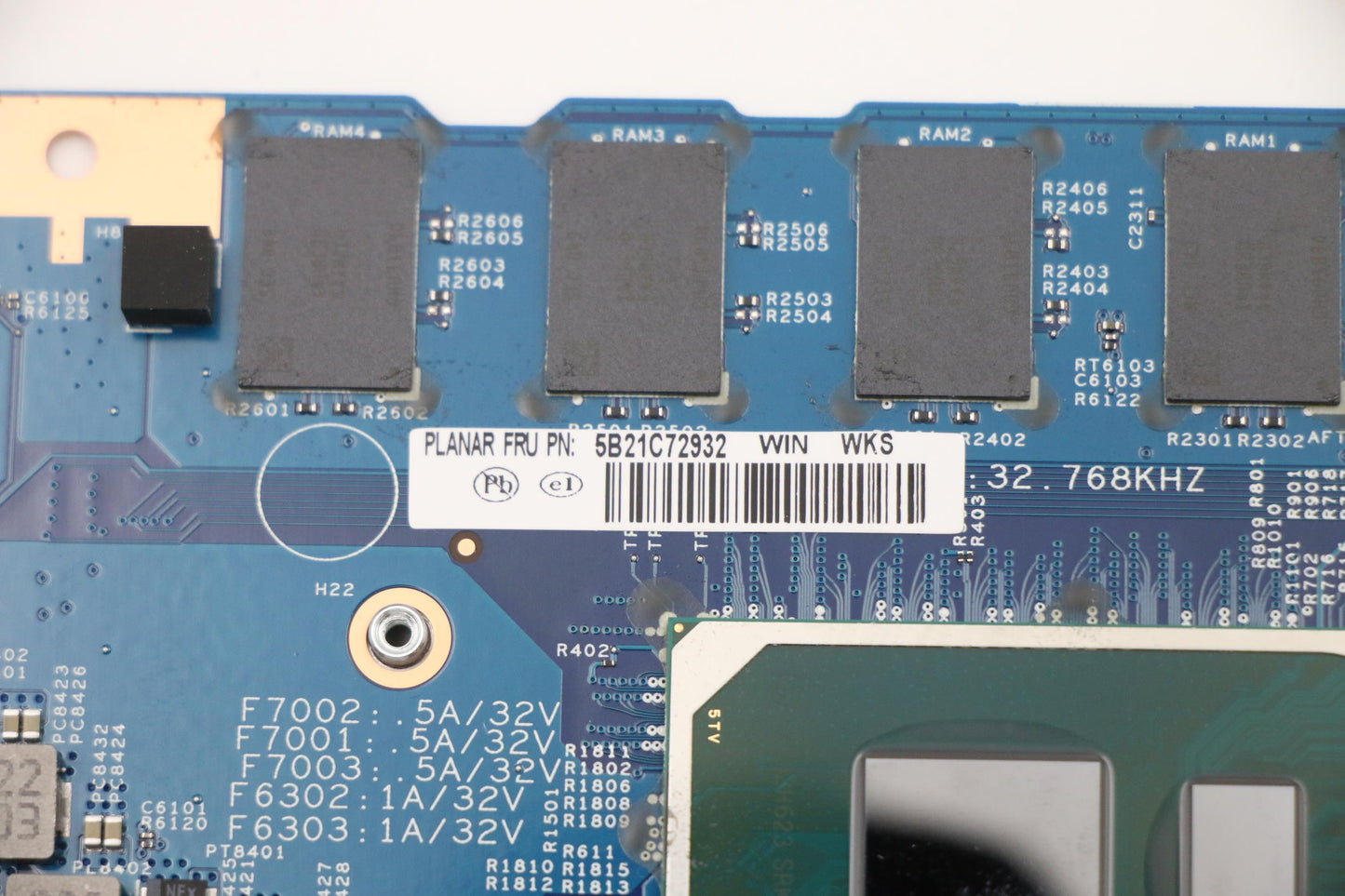 Lenovo System Board - 5B21C72932
