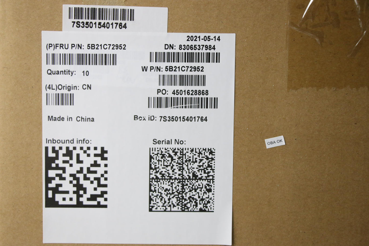 Lenovo Motherboard, i7-1185G7, vPro, 16GB RAM, Dedicated Graphics, Windows - 5B21C72952