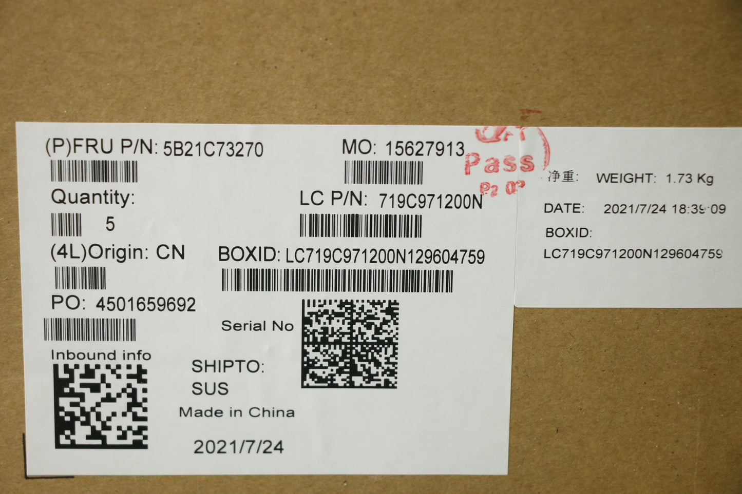 Lenovo Bdplanar Mblnokr95900Hxrtx3060 - 5B21C73270