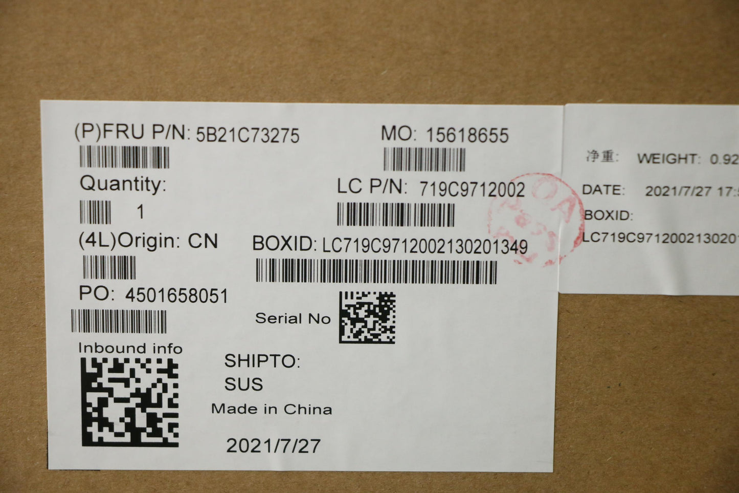 Lenovo Bdplanar Mblnokr75800Hrtx30608 - 5B21C73275