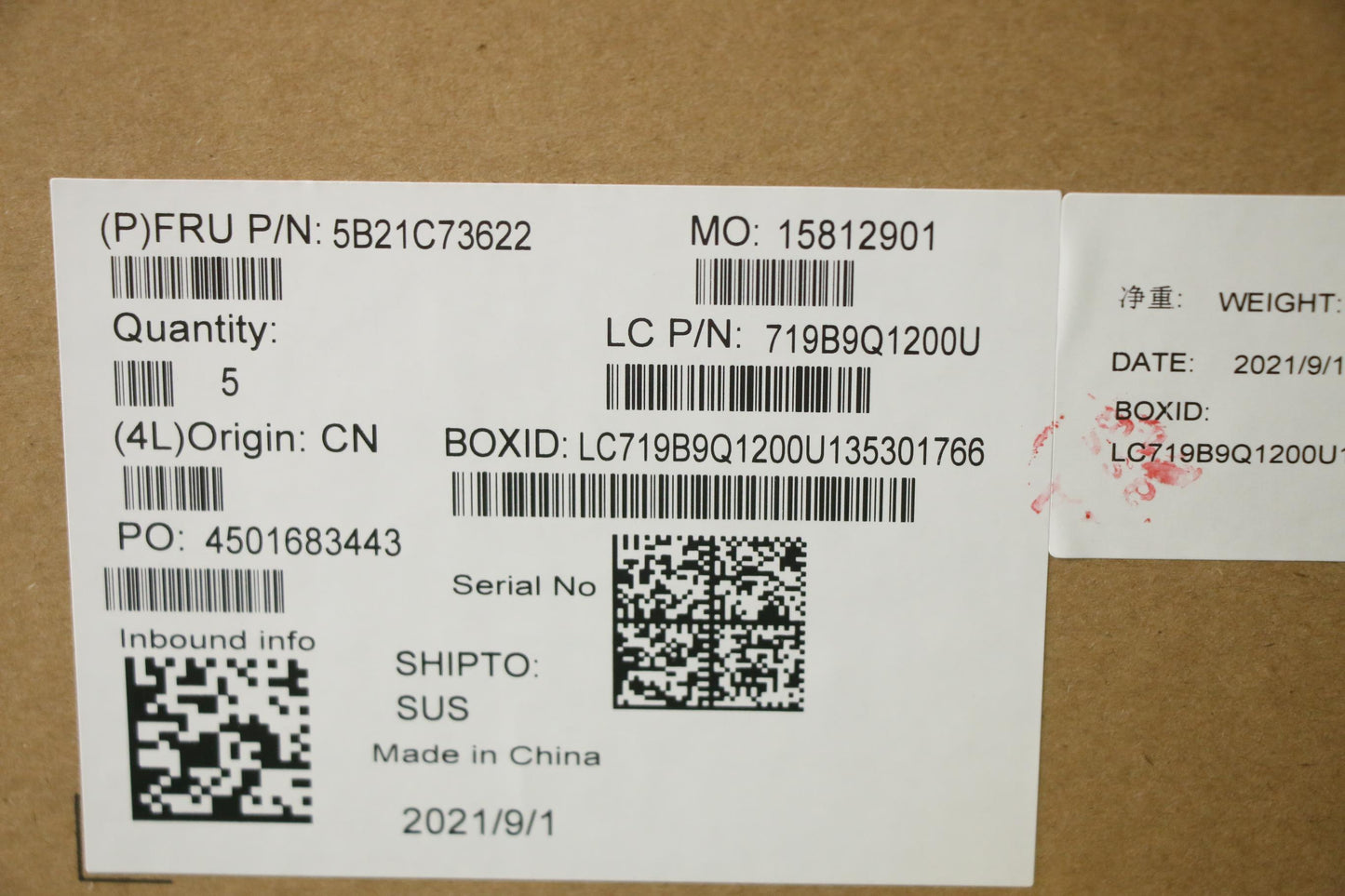 Lenovo Bdplanar Mb L82Fg Nok I51155G7 - 5B21C73622