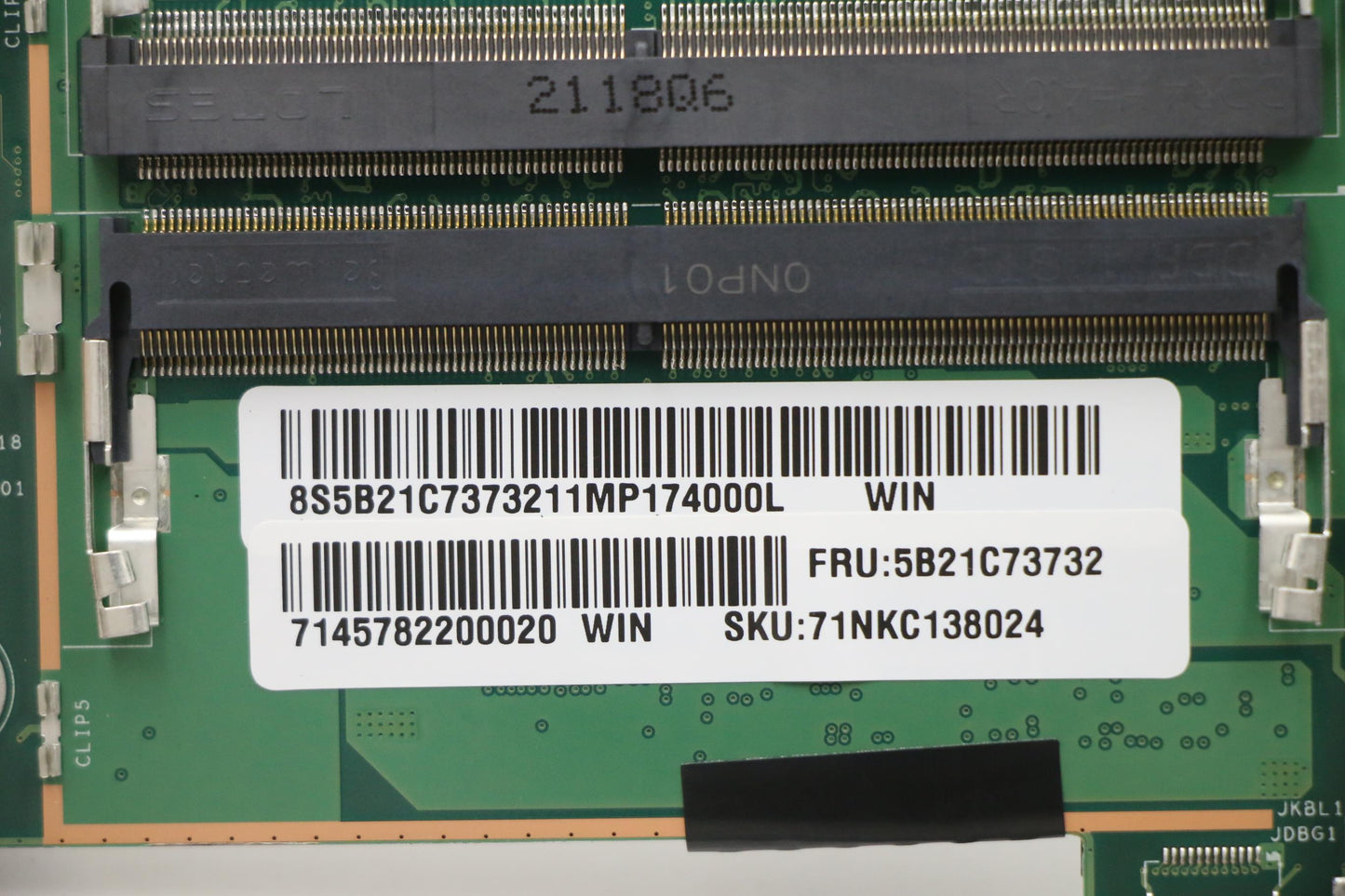 Lenovo Bdplanar Mbc82K1 Wini711370H_R - 5B21C73732