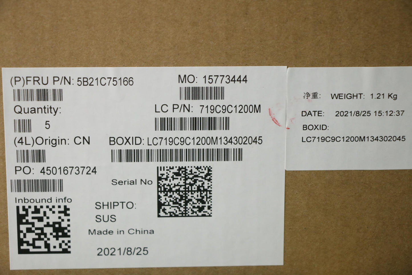 Lenovo Bdplanar Mblrpmcnokr55600H_Uma - 5B21C75166