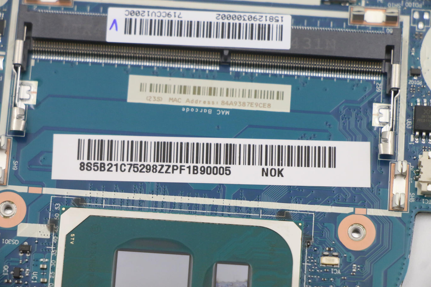 Lenovo Bdplanar Mbl82Munoki31115G4Uma - 5B21C75298