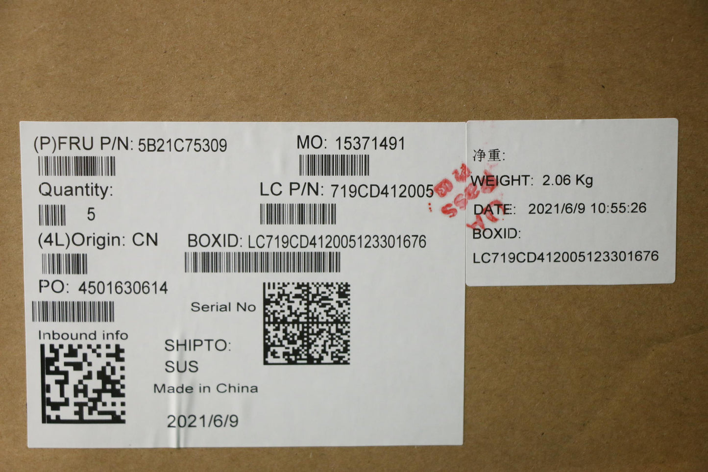 Lenovo Bdplanar L82Jhnok I711800Hrtx3 - 5B21C75309