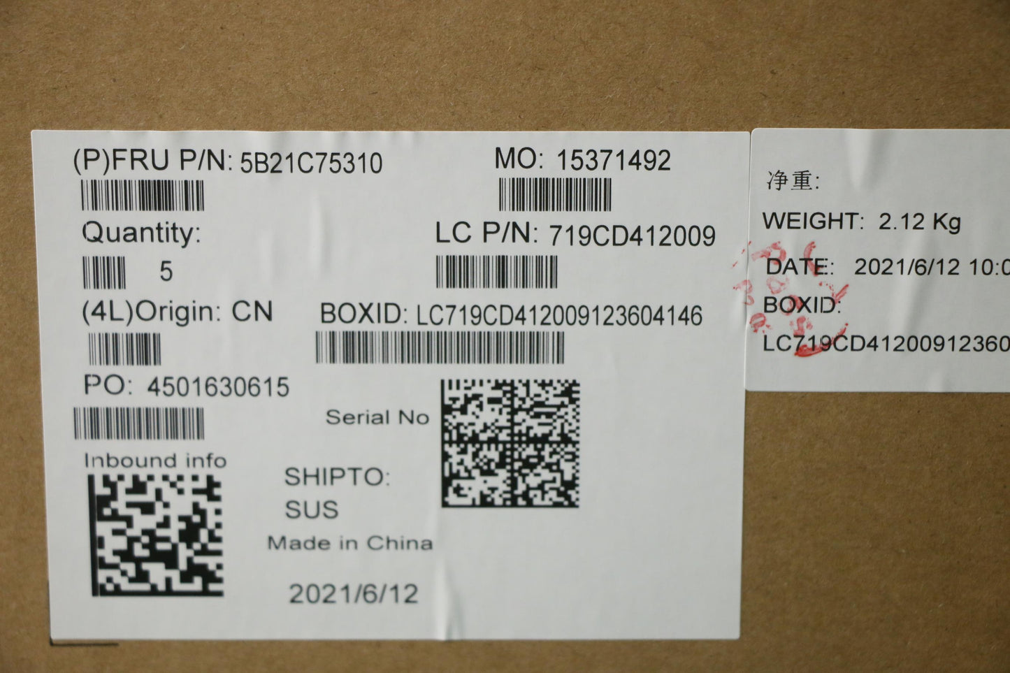 Lenovo Bdplanar L82Jhwin I511400Hrtx3 - 5B21C75310