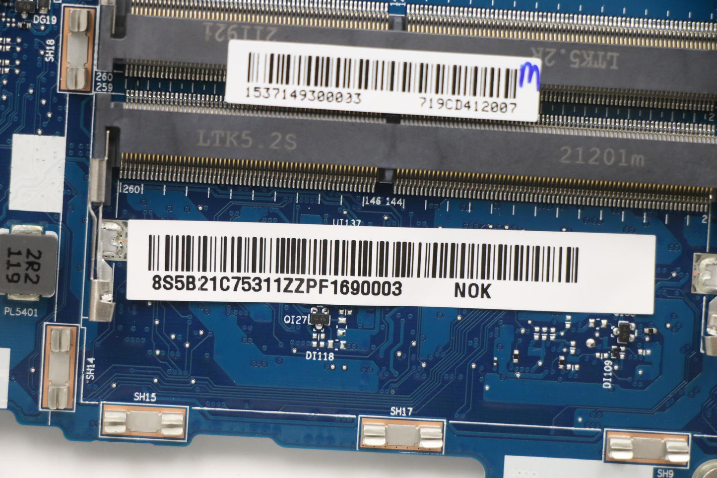 Lenovo Bdplanar L82Jhnok I511400Hrtx3 - 5B21C75311