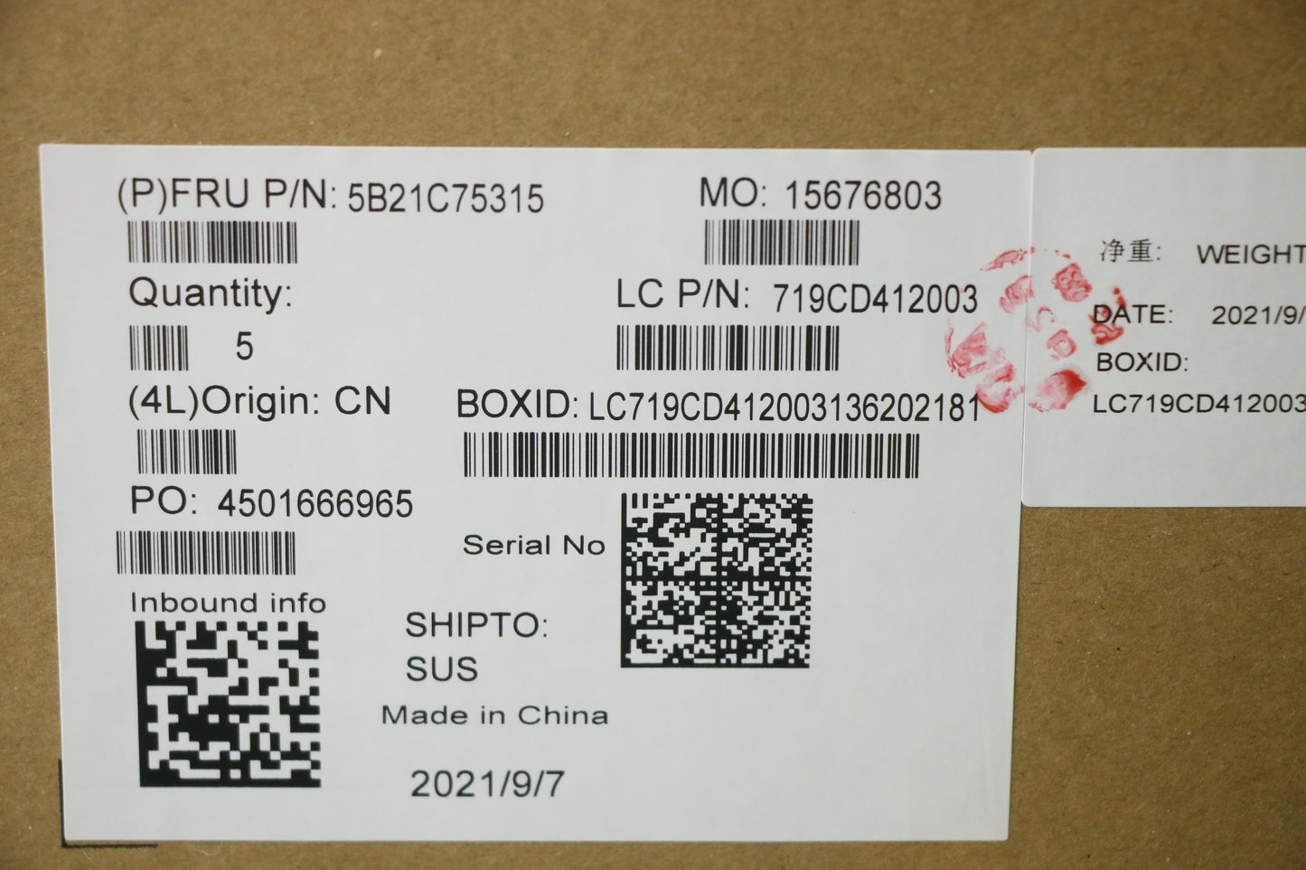 Lenovo Bdplanar L82Jhnok I711800Hrtx3 - 5B21C75315