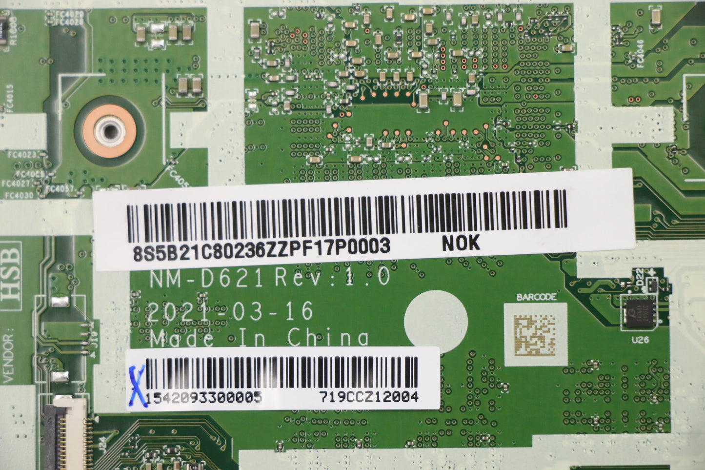 Lenovo Bdplanar Mb L82N3Nokn6000Uma8G - 5B21C80236