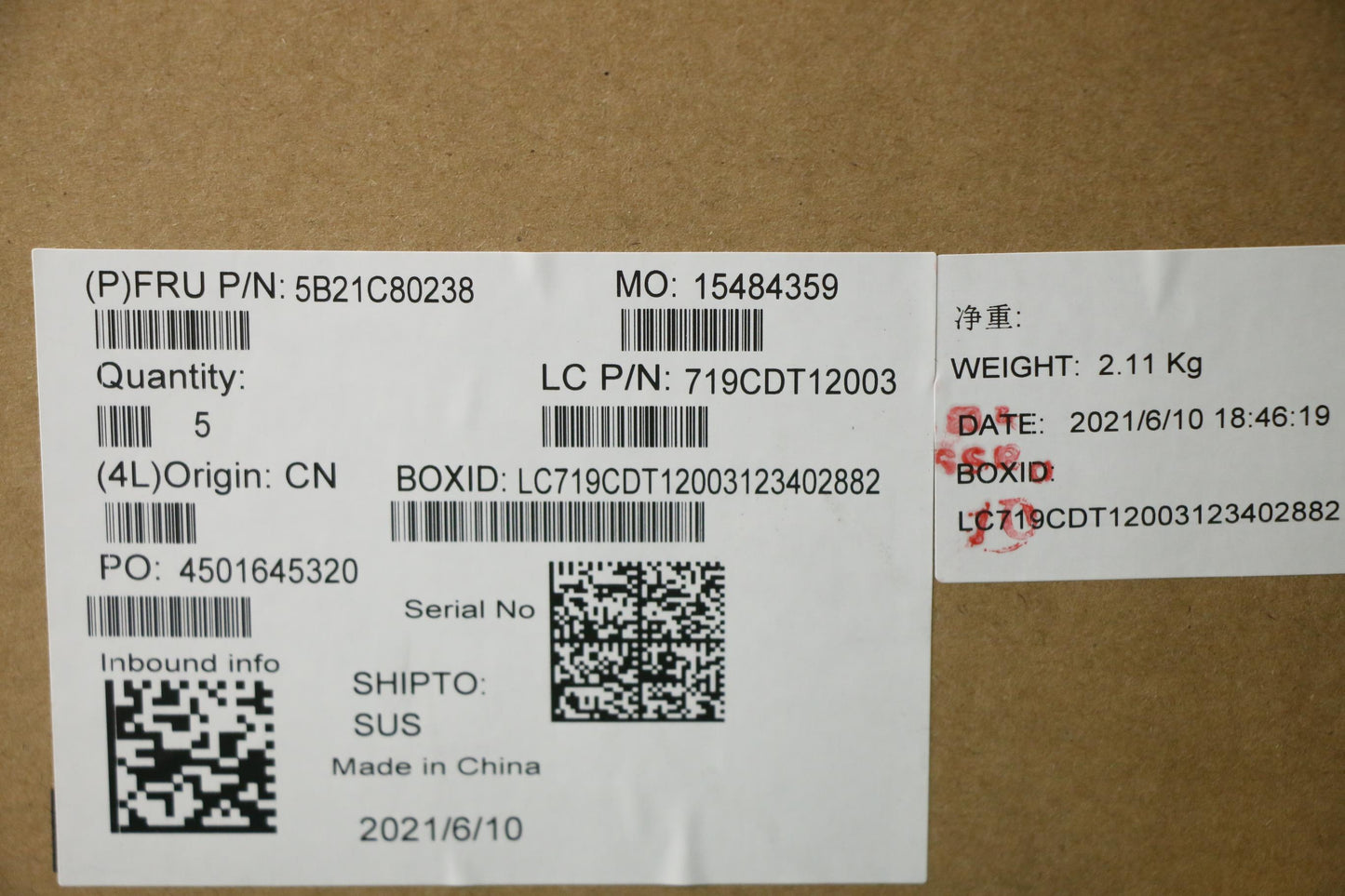 Lenovo Bdplanar Mbl82Jdwini711800Hrtx - 5B21C80238