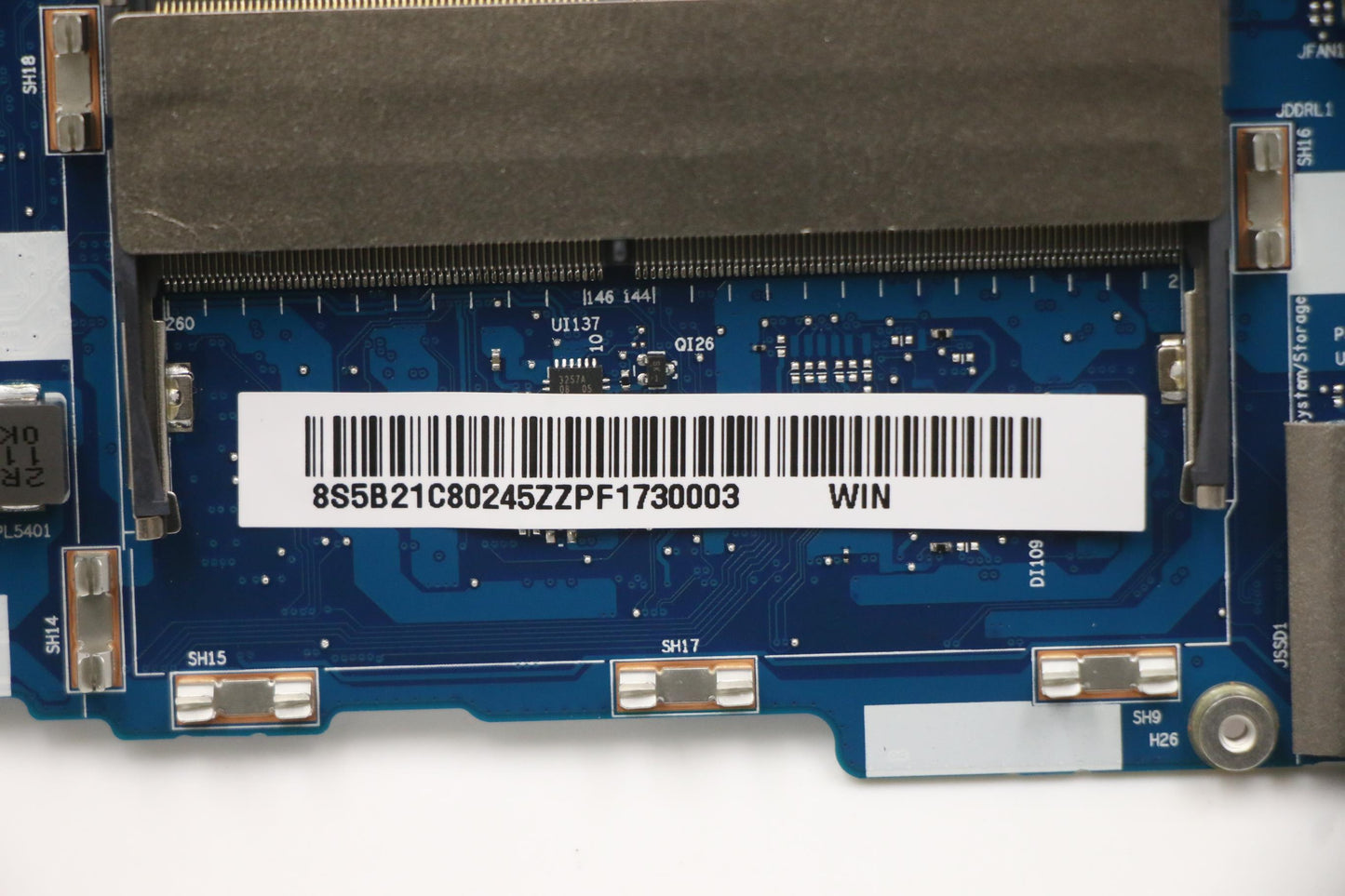 Lenovo BDPLANAR Motherboard MBL82JF, Intel i7-11800H, RTX 3050, 4GB, RPMC - 5B21C80245