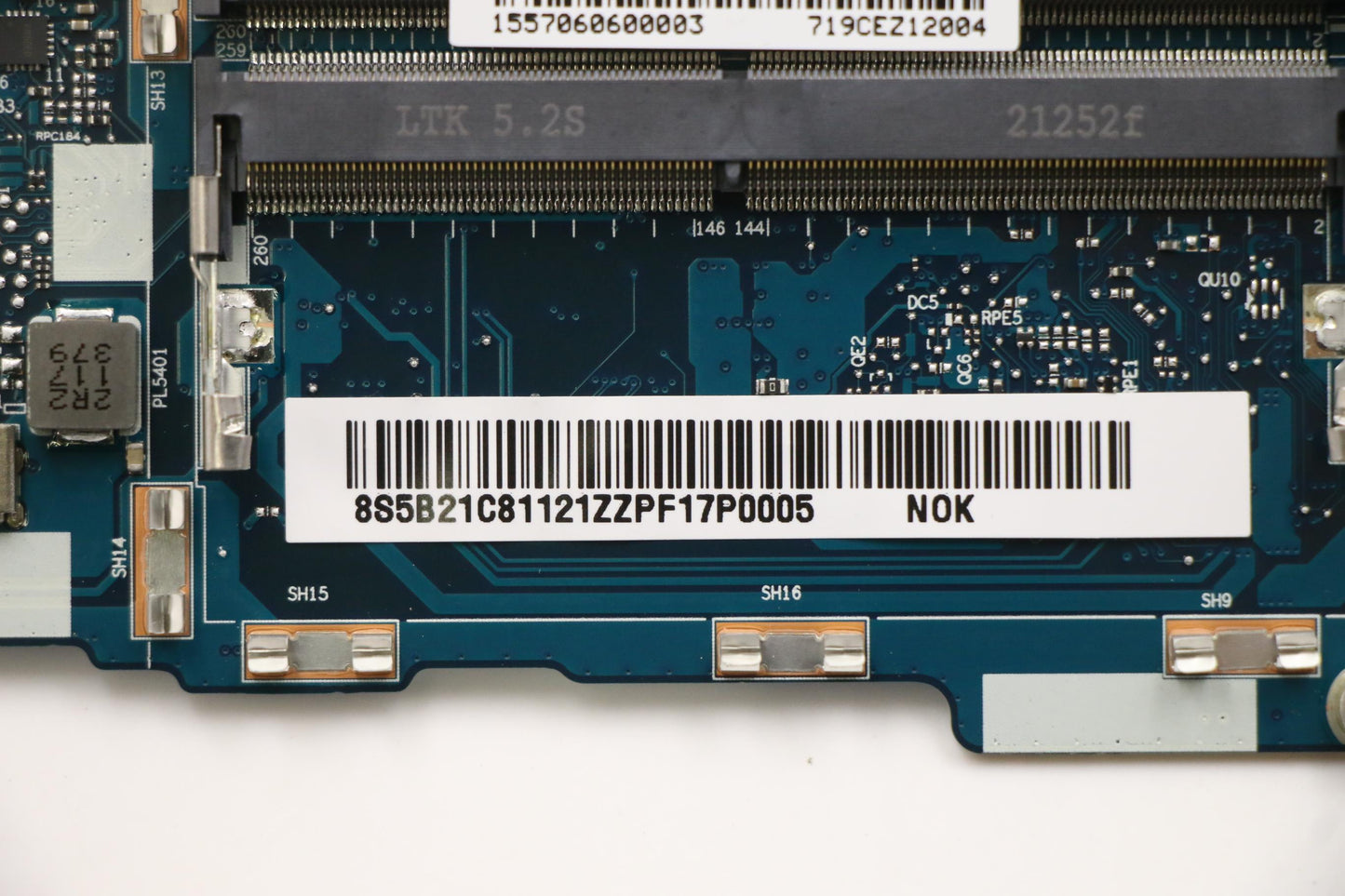 Lenovo Bdplanar L82Nw Nokr75800H_Rx66 - 5B21C81121