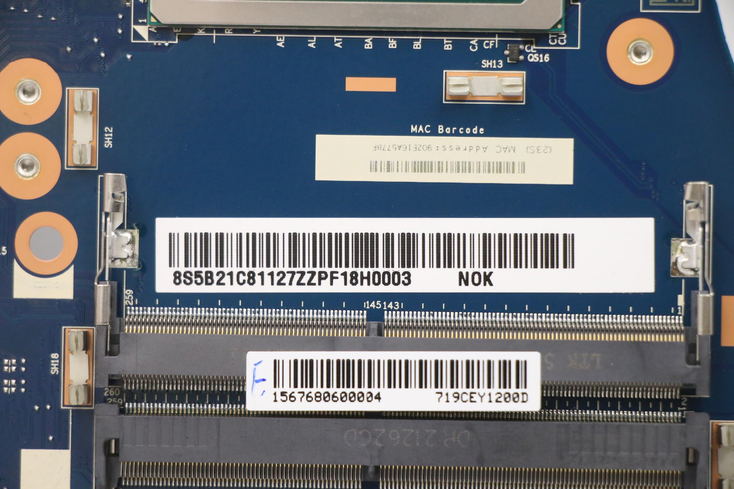 Lenovo Bdplanar Mbl82Jk Nok I711800H - 5B21C81127