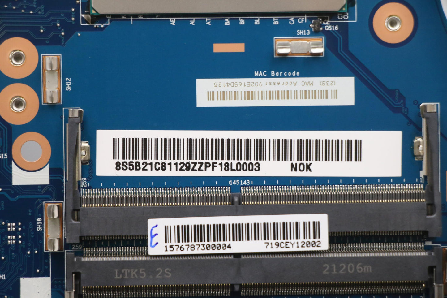 Lenovo Bdplanar Mbl82Jk Nok I511400H - 5B21C81129