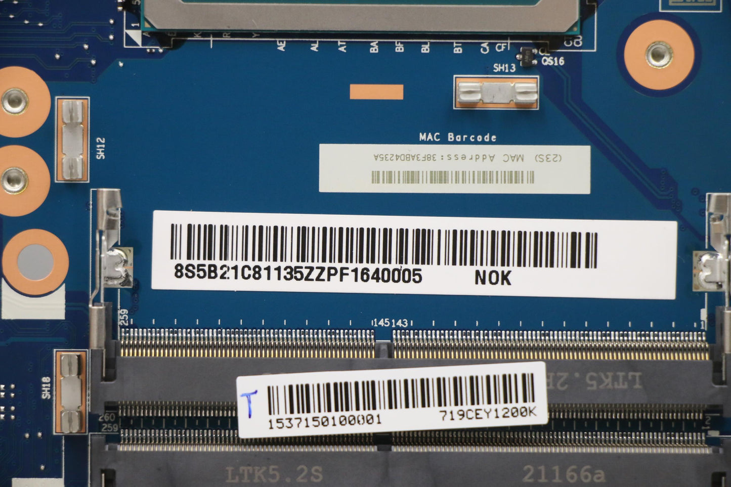 Lenovo Bdplanar Mbl82Jknok I711800Hrt - 5B21C81135