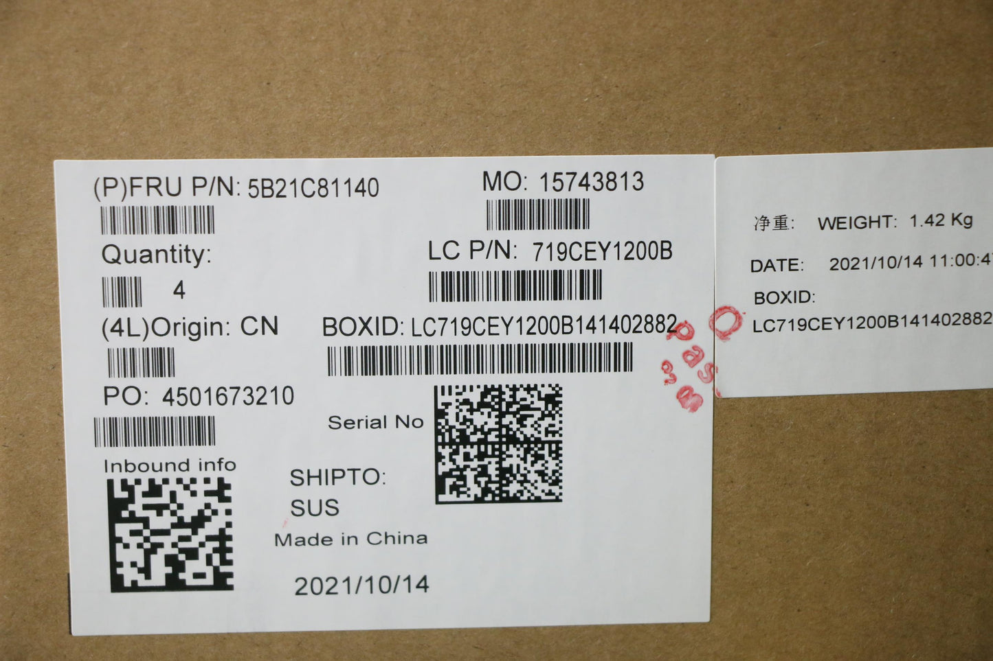 Lenovo Bdplanar Mbl82Jkwin I711600Hrt - 5B21C81140