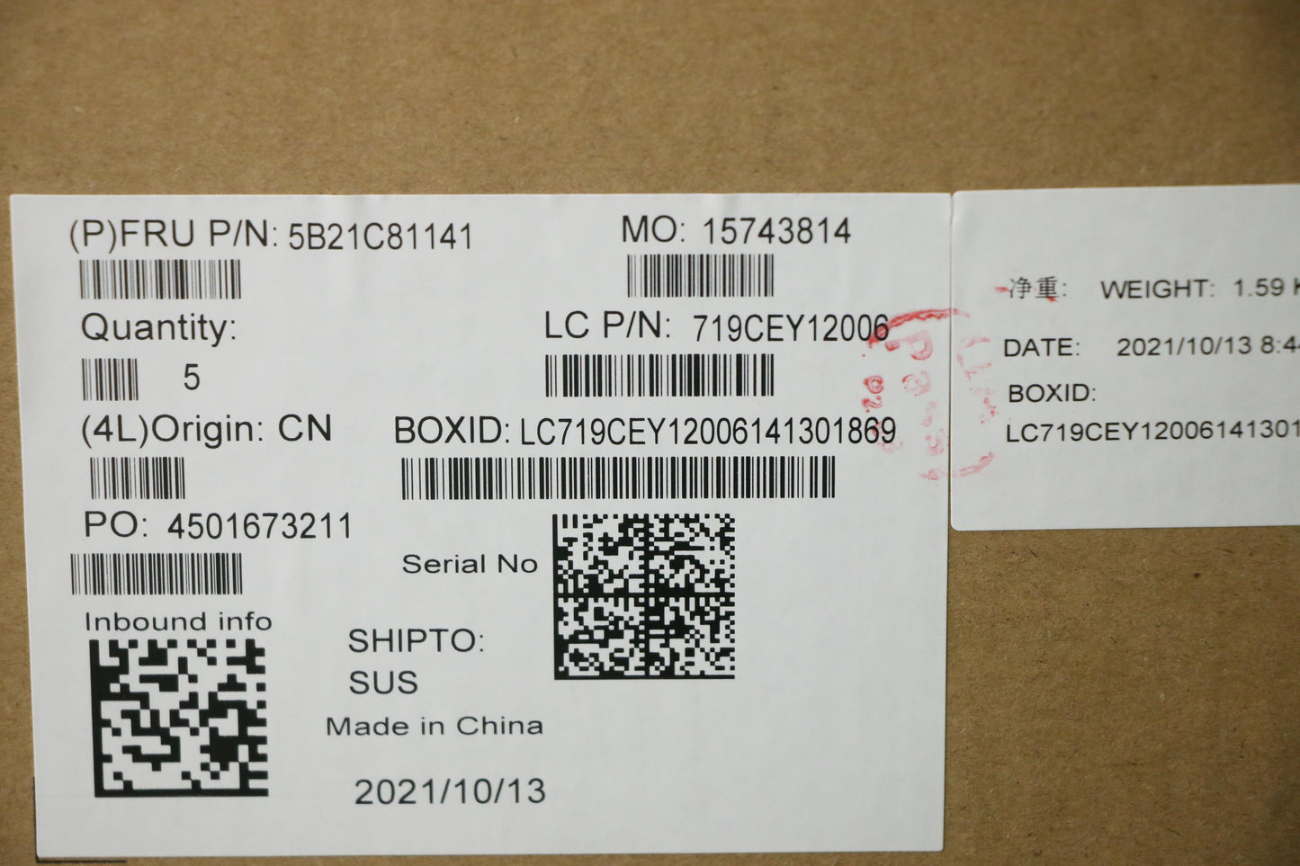 Lenovo Bdplanar Mbl82Jknok I711600Hrt - 5B21C81141