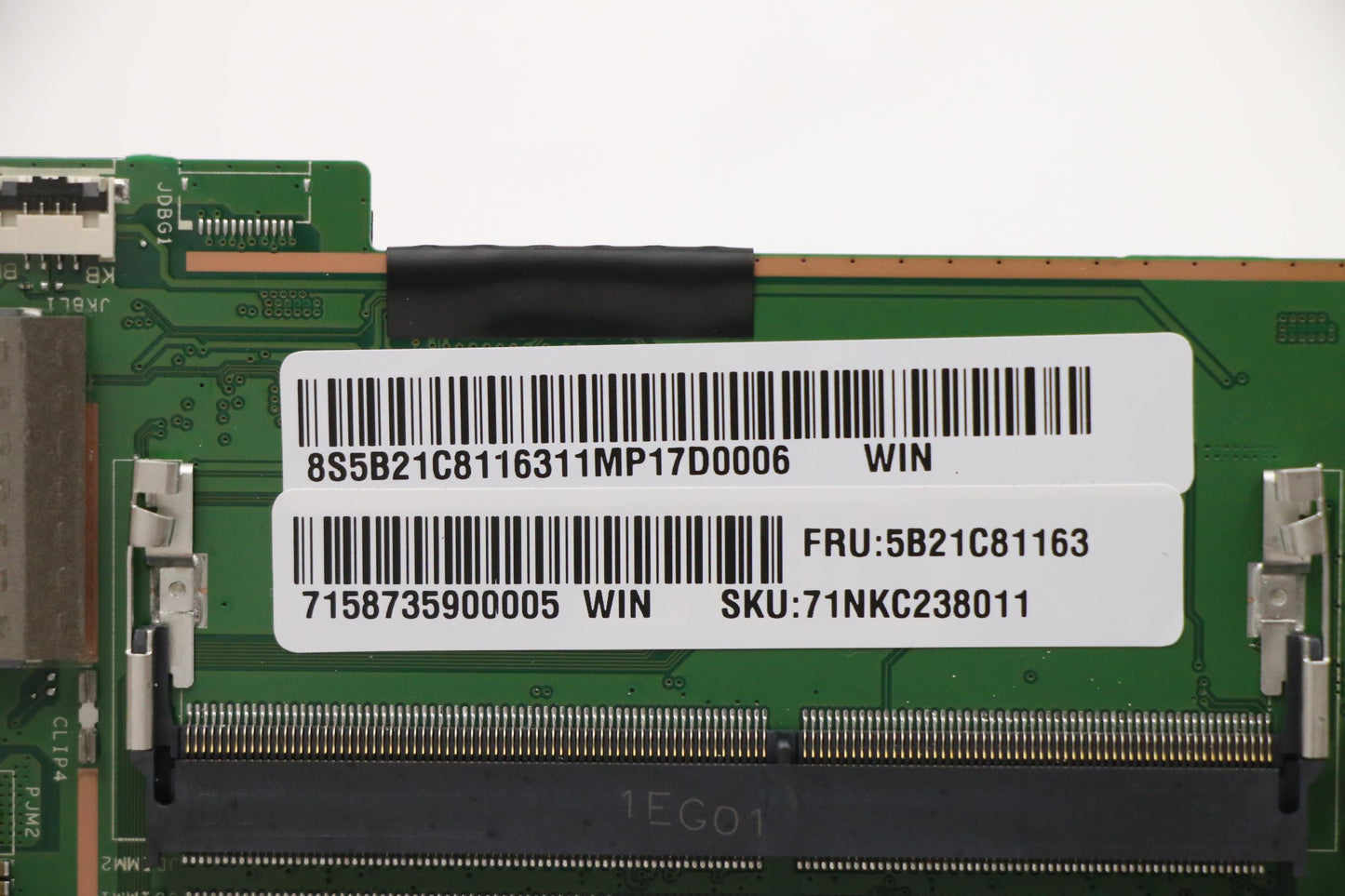 Lenovo Bdplanar Mbc82K2 Winr75800H_Gt - 5B21C81163