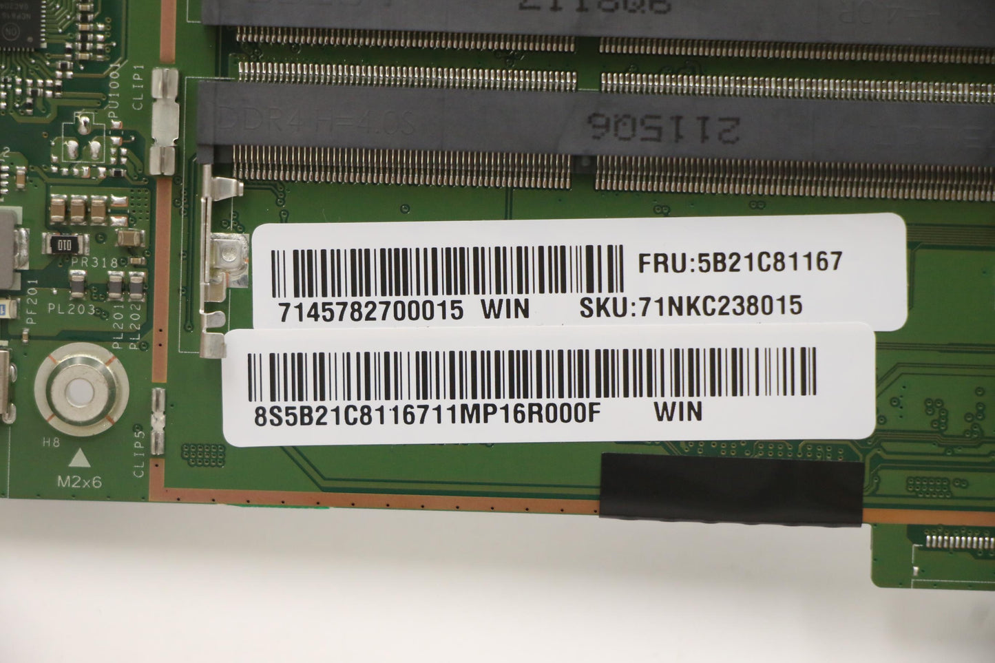Lenovo Bdplanar Mbc82K2 Winr75800H_Rt - 5B21C81167