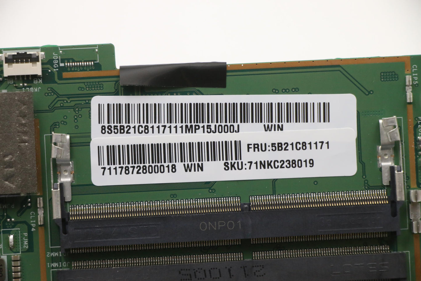 Lenovo Bdplanar Mbc82K2 Winr75800H_Rt - 5B21C81171