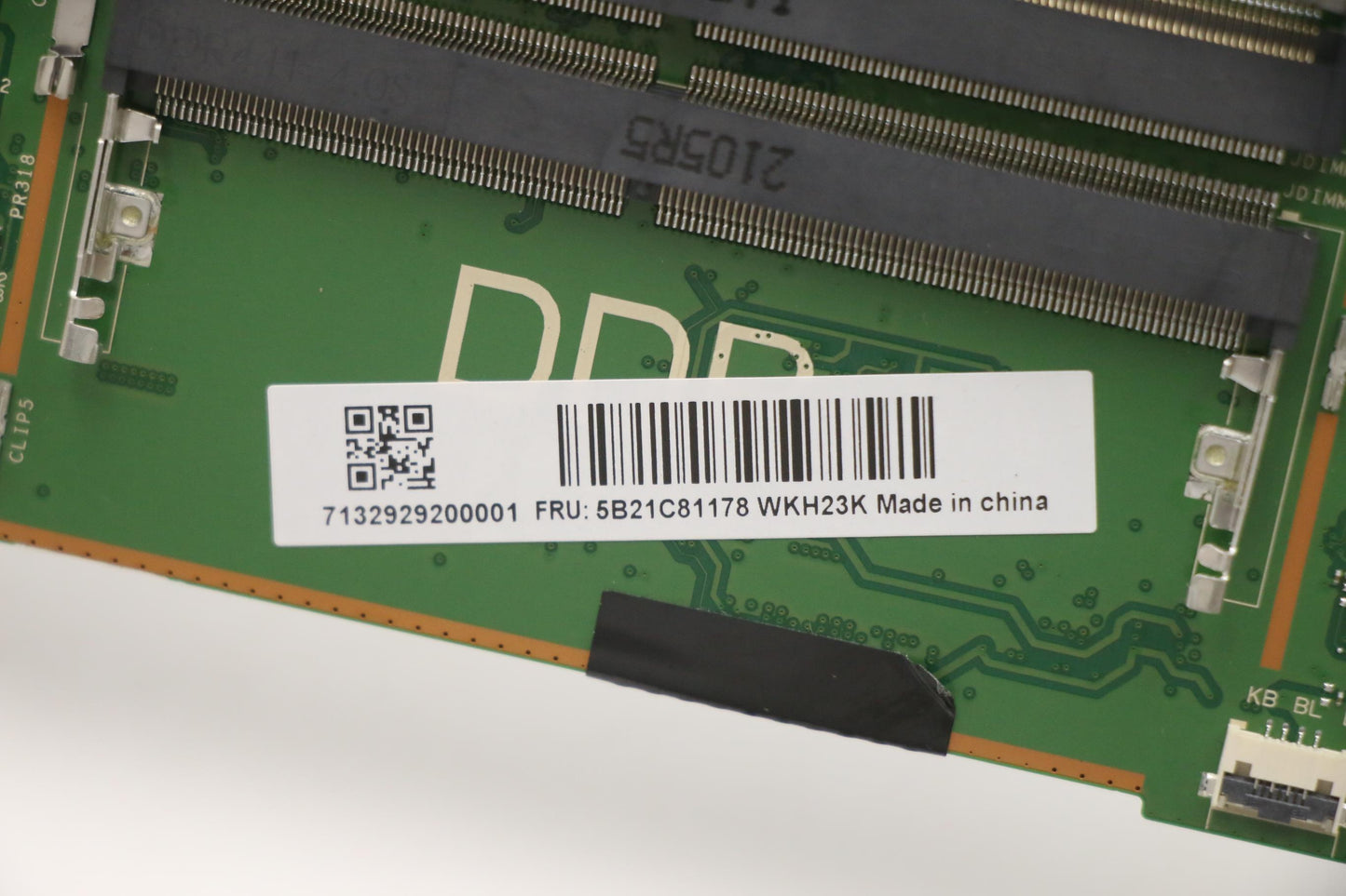 Lenovo Bdplanar Mbc82K2Nokr75800H_Rtx - 5B21C81178