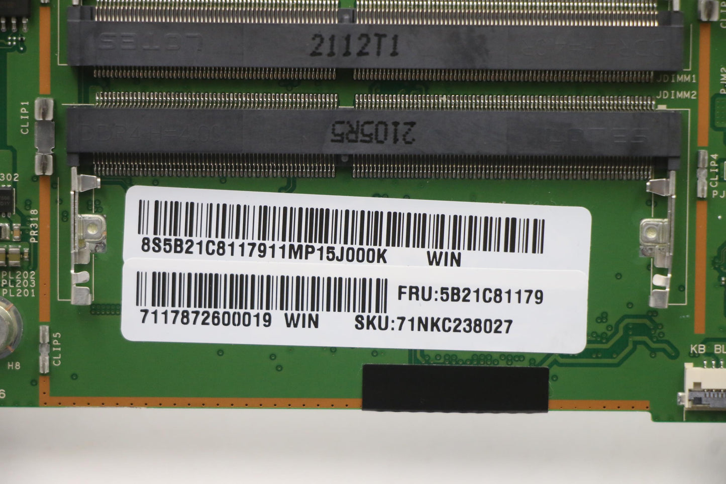 Lenovo Bdplanar Mbc82K2Winr75800H_Rtx - 5B21C81179