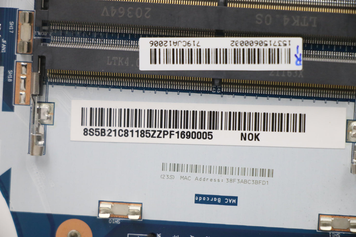 Lenovo Bdplanar Mbl82Nlnoki510500Hrtx - 5B21C81185