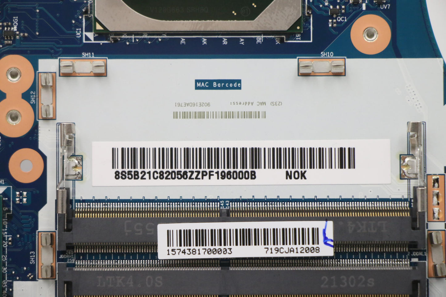 Lenovo Bdplanar Mbl82Nlnoki710750Hrtx - 5B21C82056