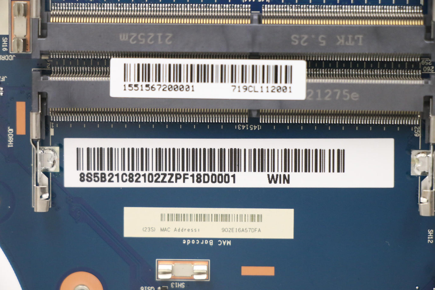 Lenovo Bdplanar Mbl82Jni511400H_Rtx30 - 5B21C82102