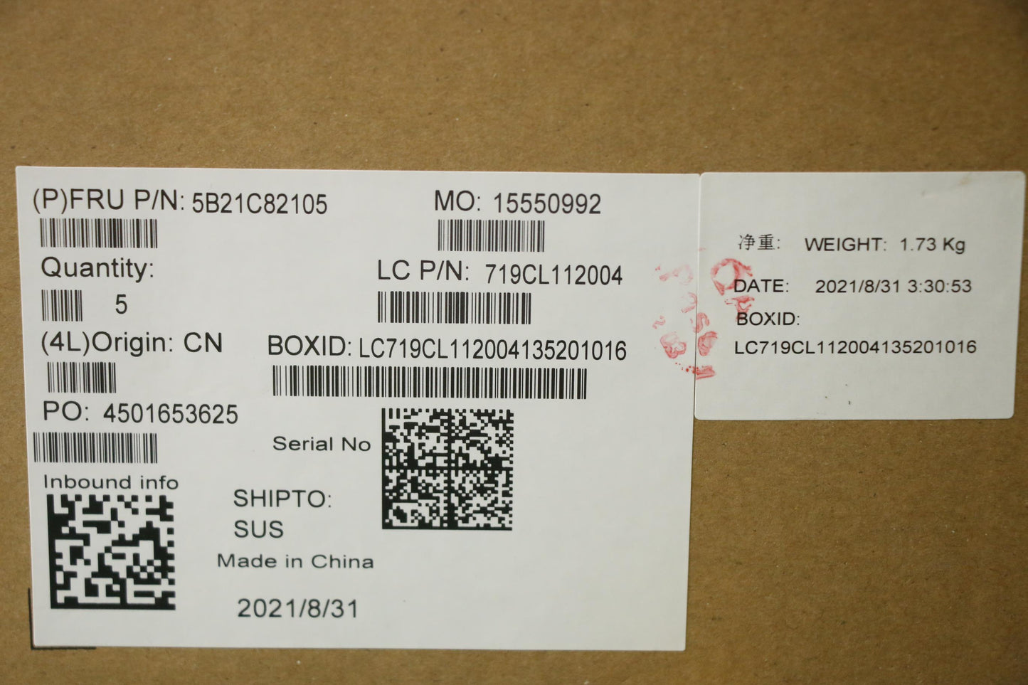 Lenovo Bdplanar Mbl82Jni711800H_Rtx30 - 5B21C82105