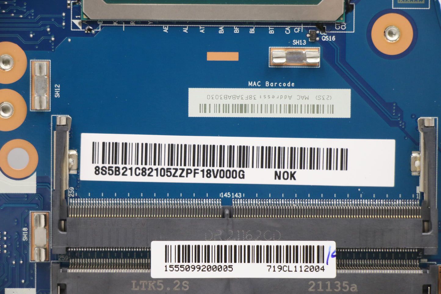 Lenovo Bdplanar Mbl82Jni711800H_Rtx30 - 5B21C82105