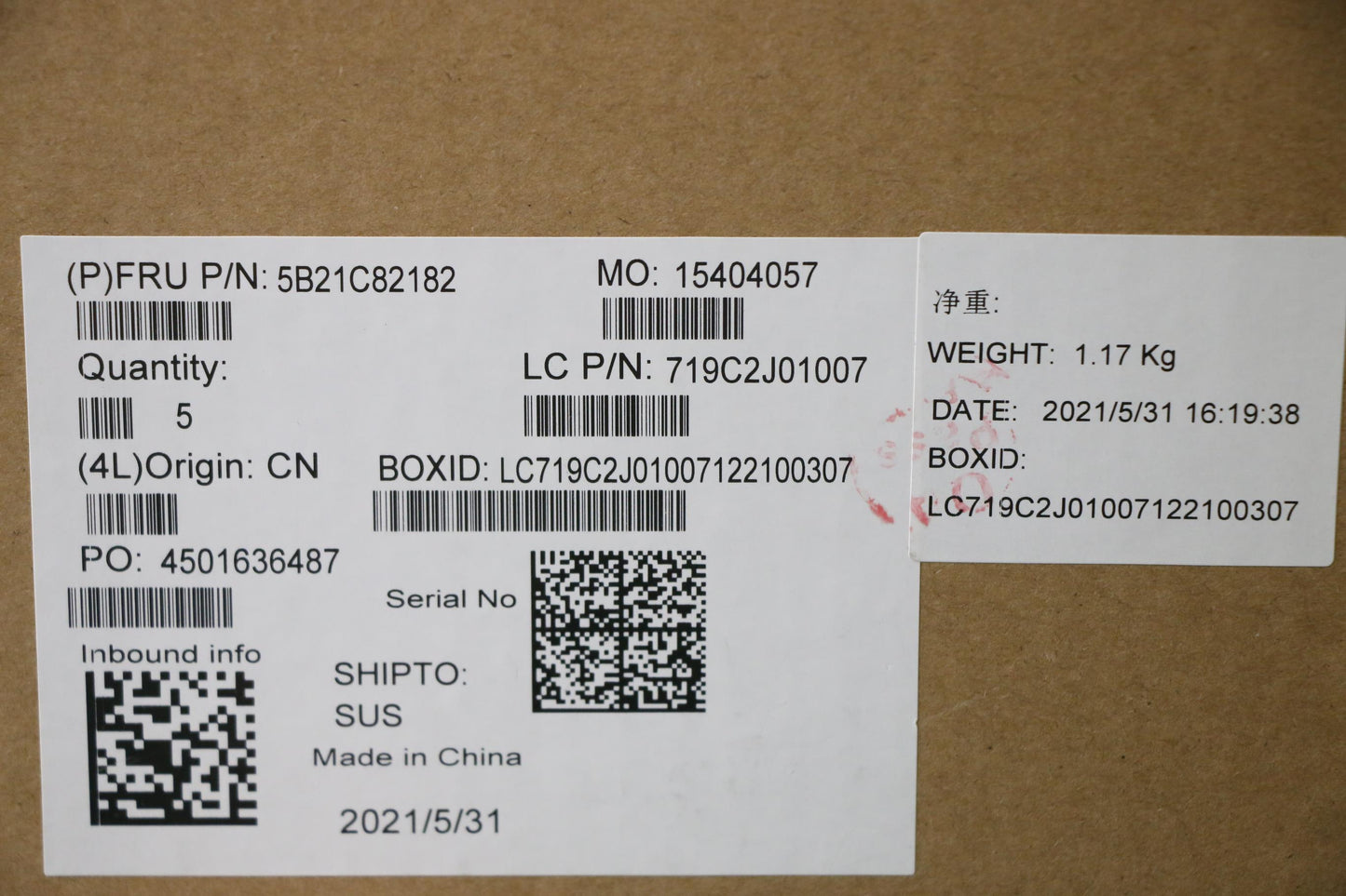Lenovo Bdplanar Ryz3 5300U 8G Nok Nd - 5B21C82182