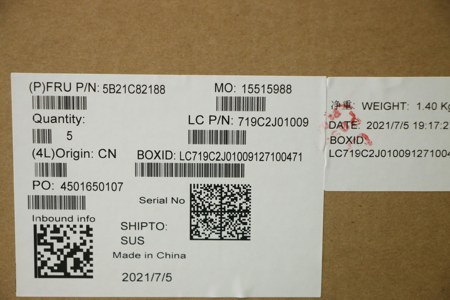 Lenovo Bdplanar Ryz7 5800U 8G Nok Nd - 5B21C82188