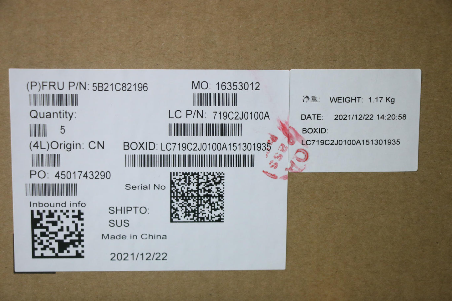 Lenovo Bdplanar Ry3 5300U8Gwinnd Ytft - 5B21C82196